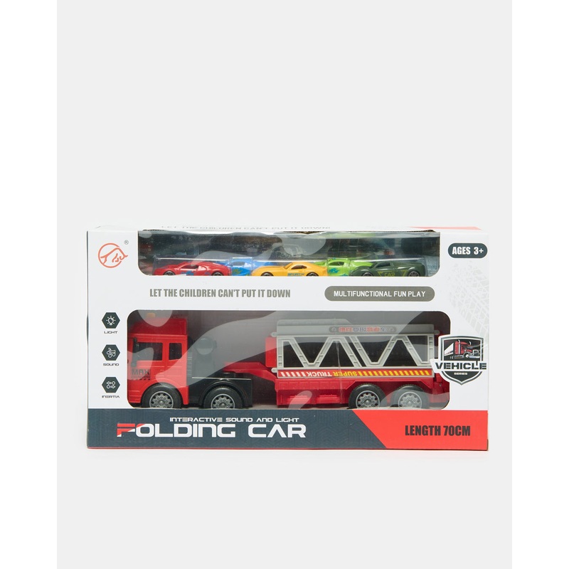 Assorted Inertial Sound & Light Ejection Music Story Car Window Box