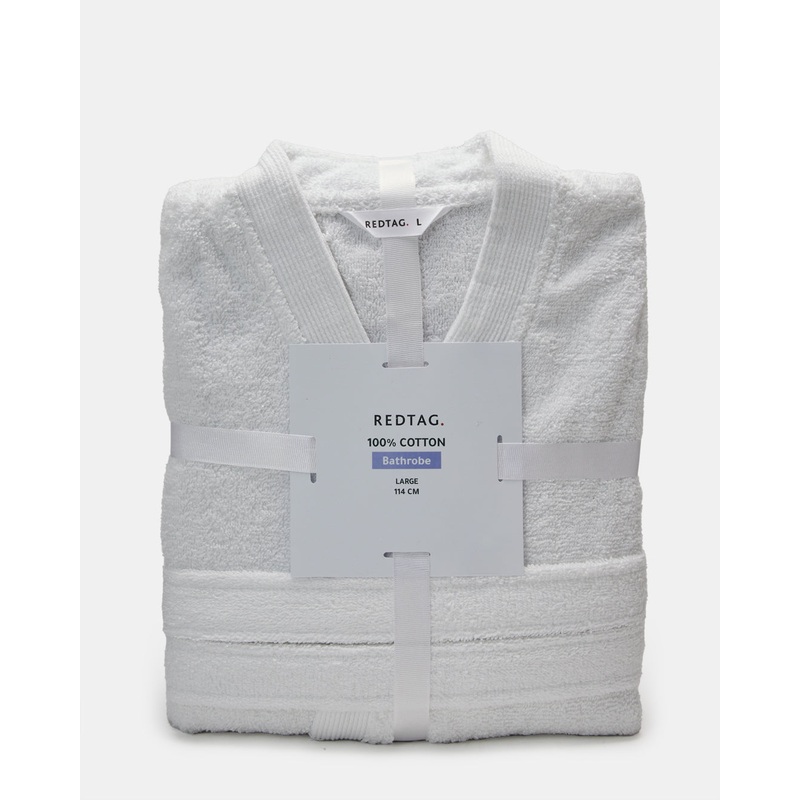 White Kimono Bathrobe (L)