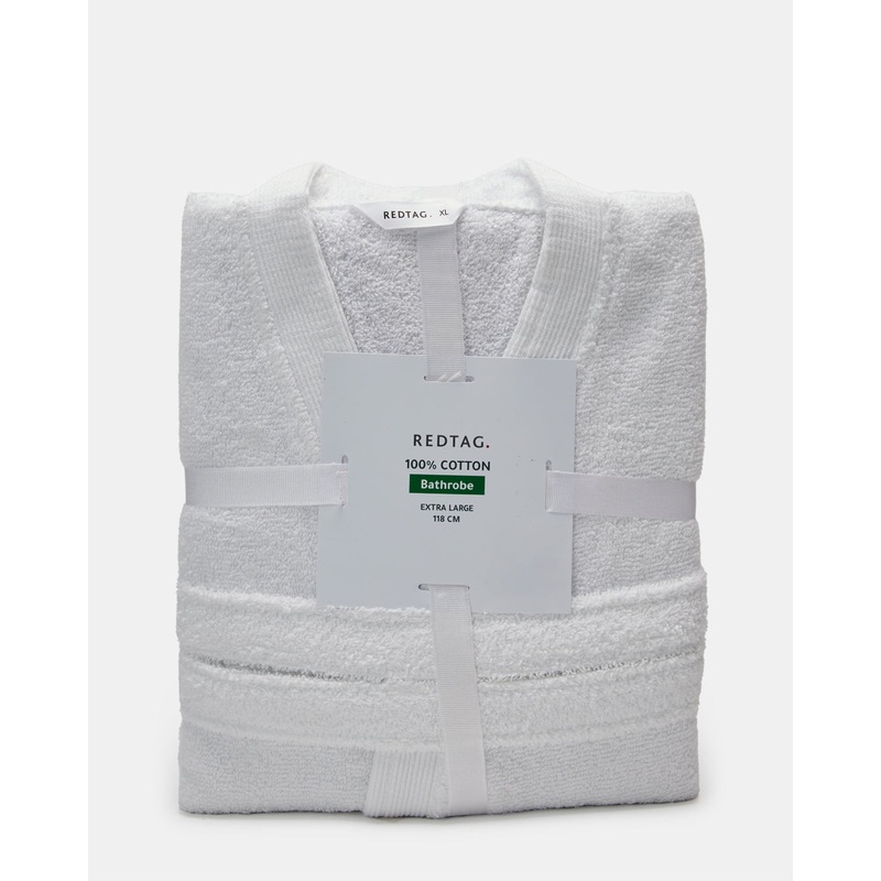 White Kimono Bathrobe (XL)