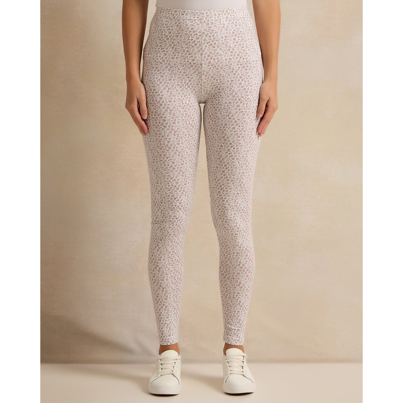 Women White Printed Leggings|UK8|UK10|UK12|UK14|UK16|UK18