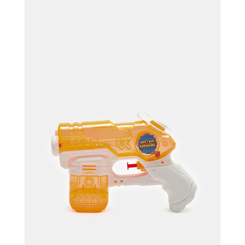 Yellow Printed Small Water Gun