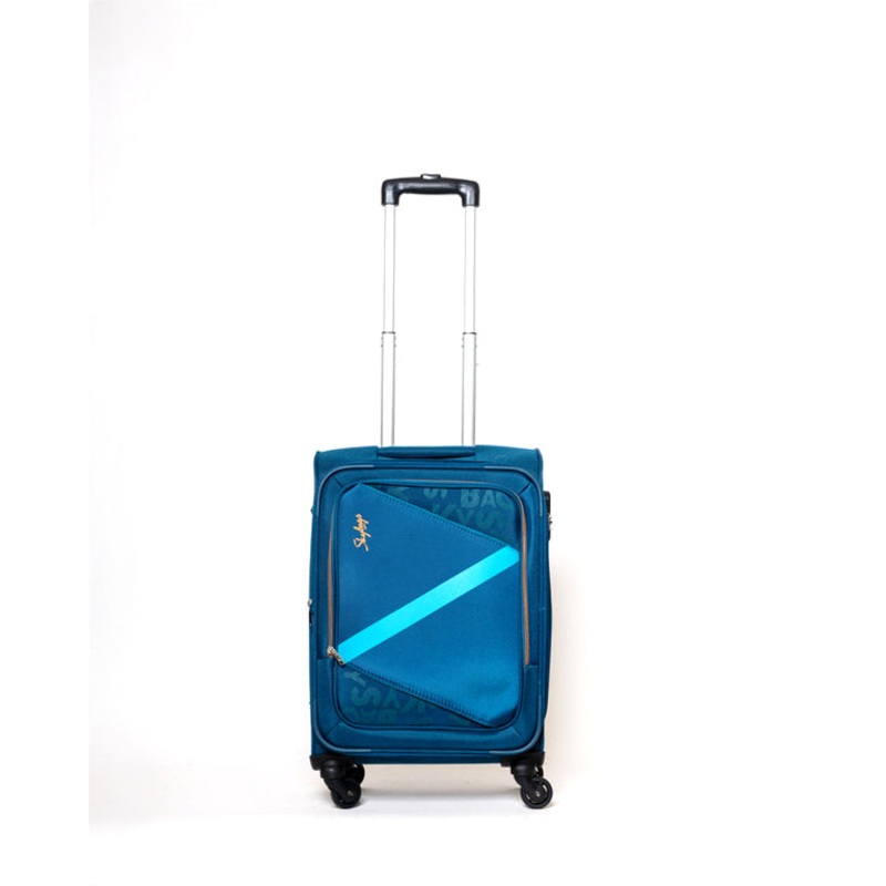 Skybags Blue Soft Luggage Trolley (20 Inch)