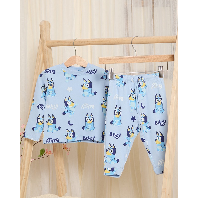 Infant Boys Blue Bluey Pyjama Set (2 Piece)