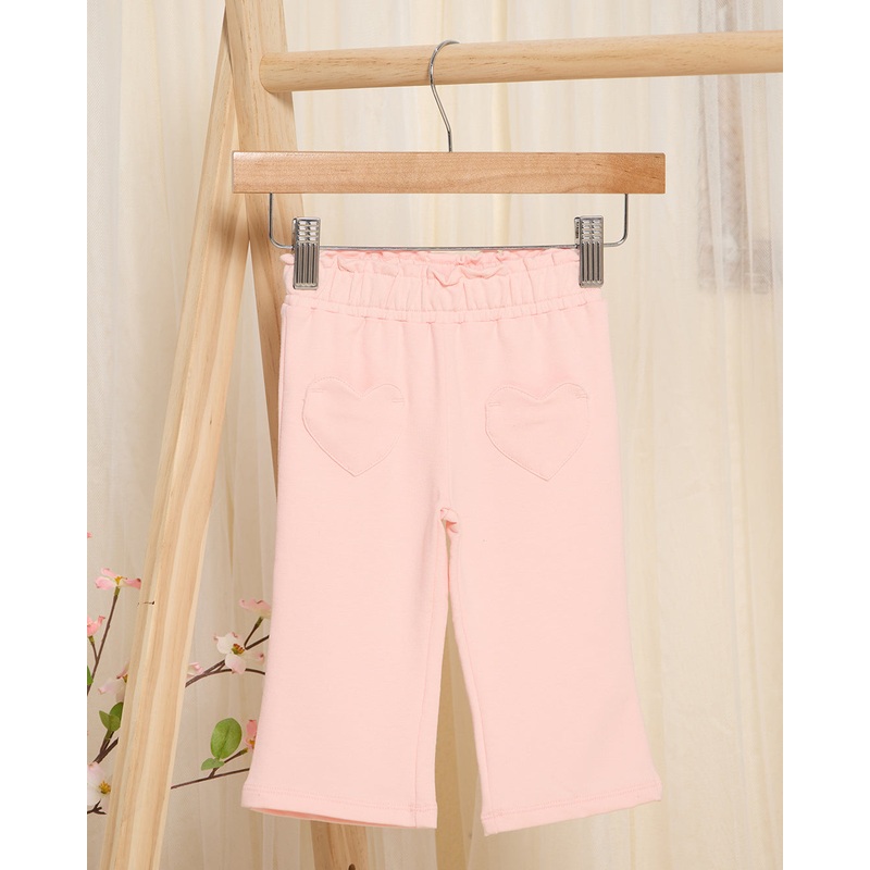 Infant Girls Pink French Terry Trouser