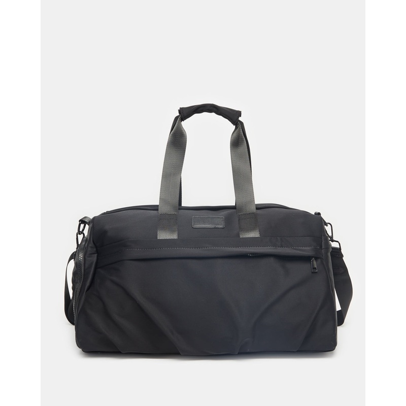 Black Nylon Duffle Bag