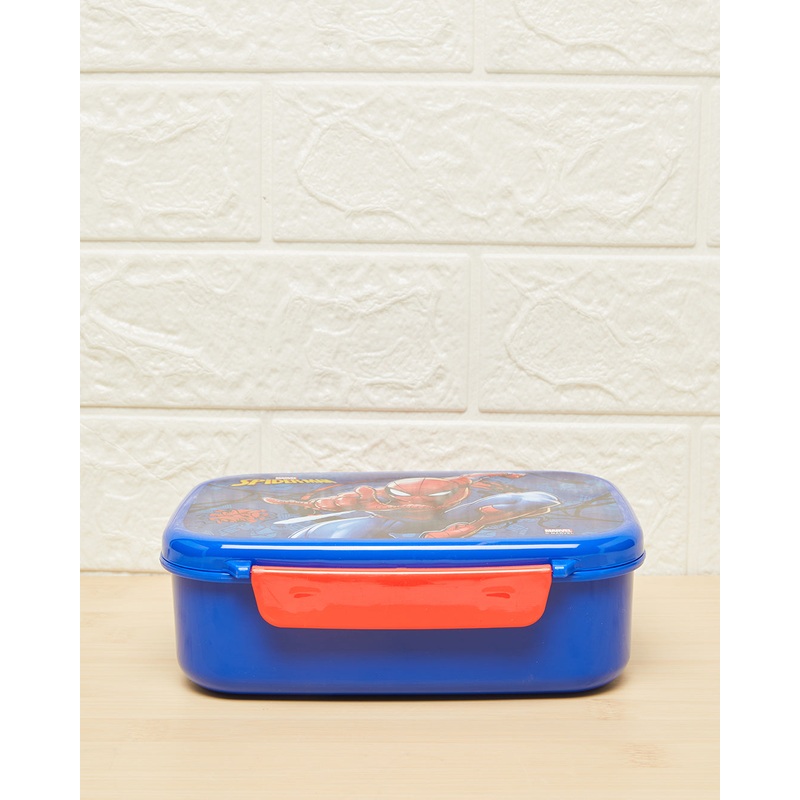 Boys Blue Spider-Man Lunch Box With Inner Tray
