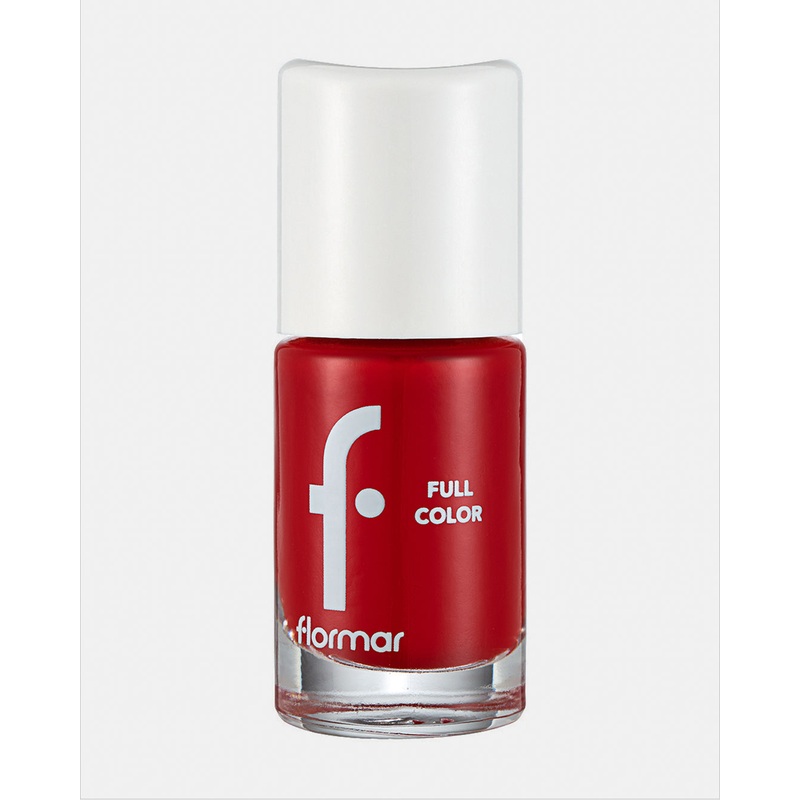 Flormar Full Color Nail Enamel  FC08 Optimistic Red