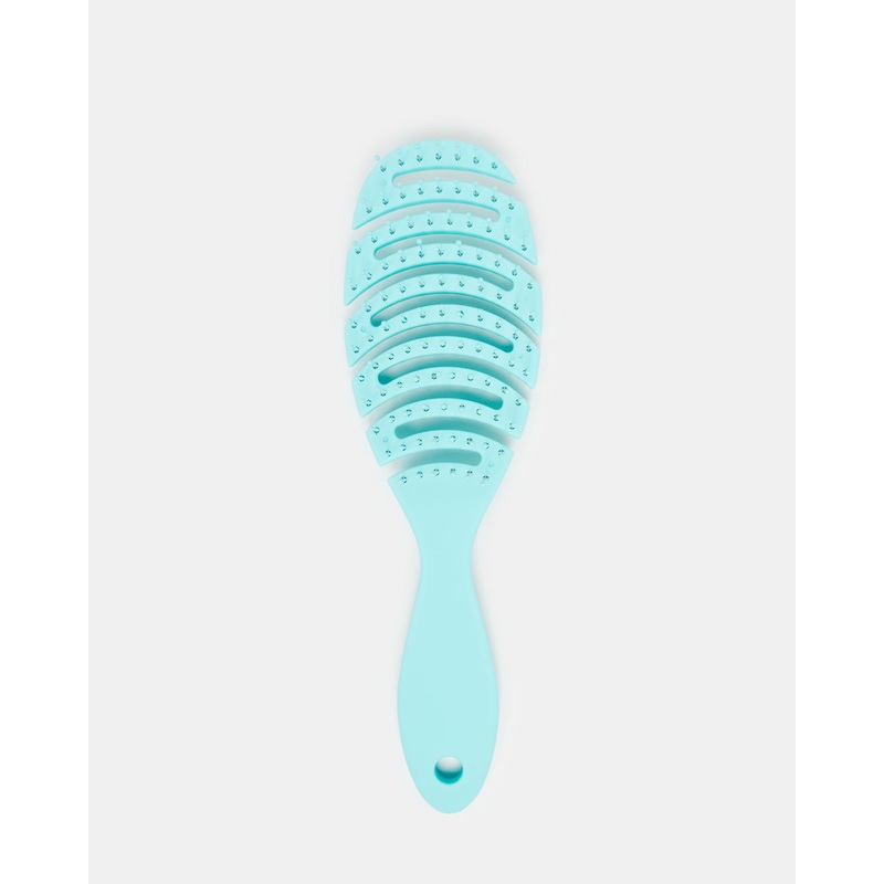 Green Wet Hair Brush
