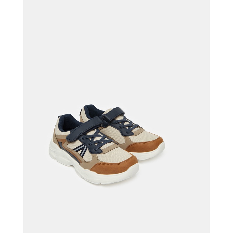 Senior Boys Multicolour Chunky Sneakers