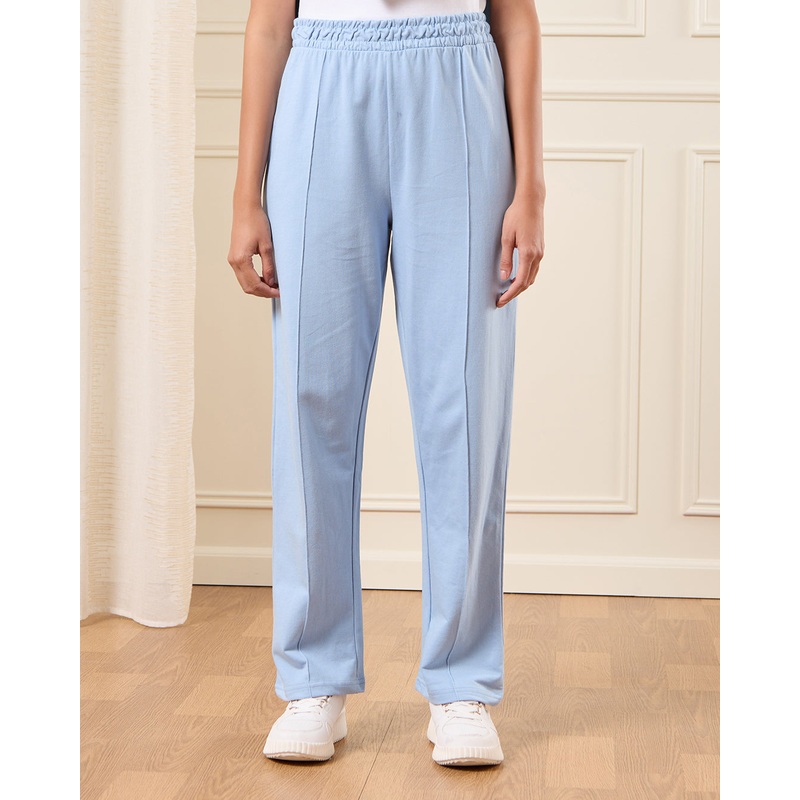 Women Blue Terry Trousers|Small|Medium|Large|X-Large