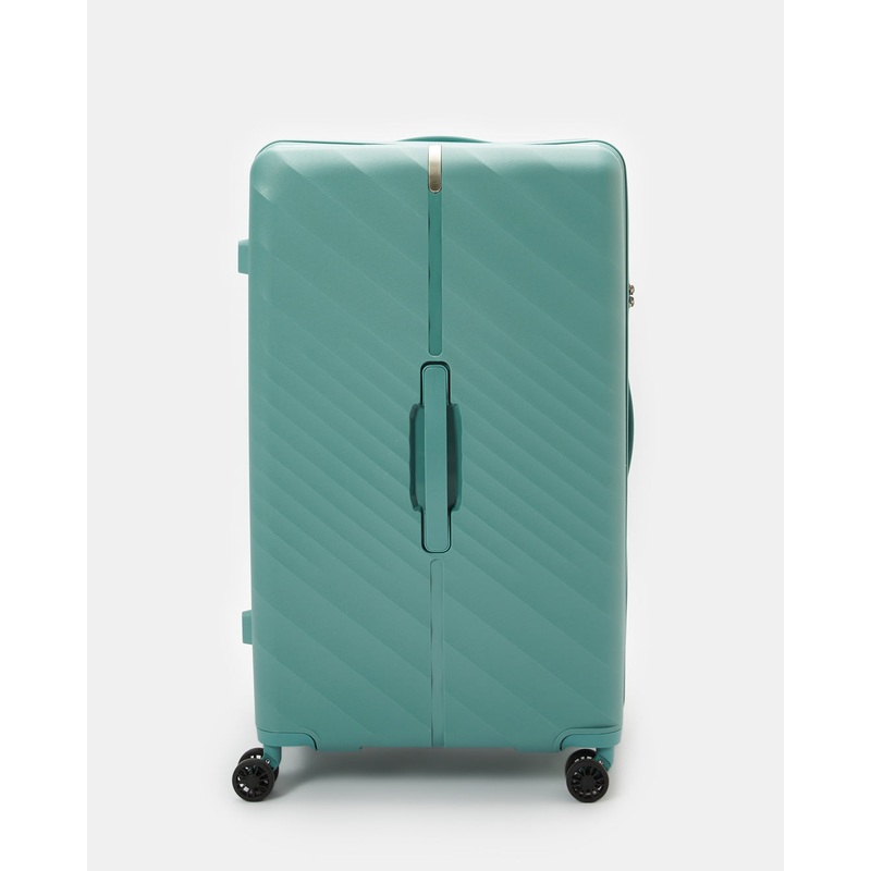 Blue Trolley Luggage 28Inch