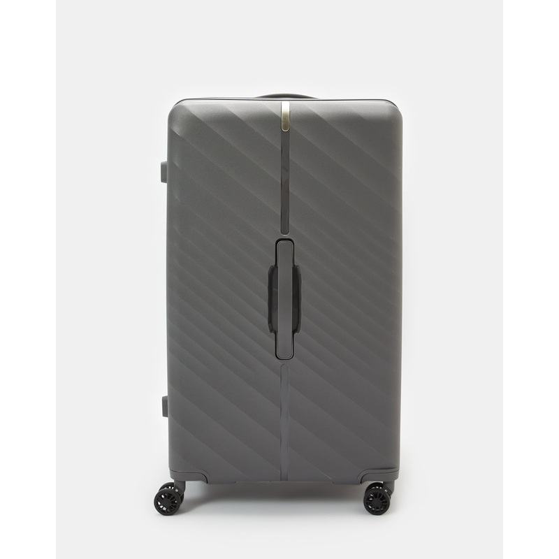 Grey Trolley Luggage (24Inch)