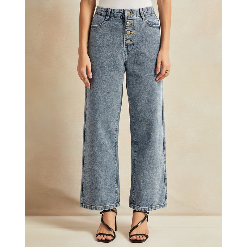 Women Blue Capri Length Jeans|UK8|UK10|UK12|UK14|UK16|UK18