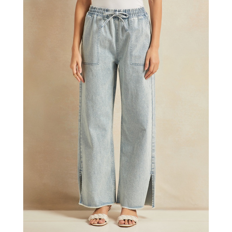 Women Blue Jogger Jeans|UK8|UK10|UK12|UK14|UK16|UK18