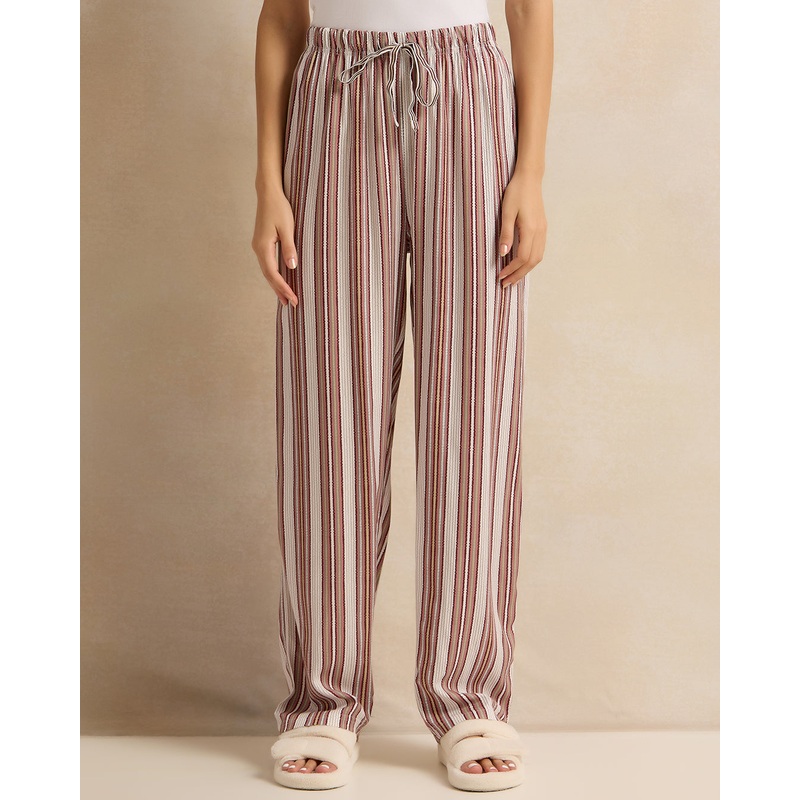 Women Pink Printed Payjam Bottom