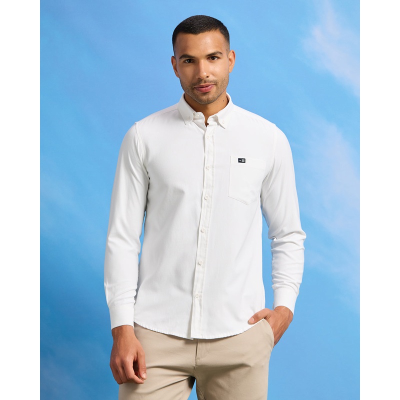 Men White Oxford Shirt|Small|Medium|Large|X-Large|XX-Large