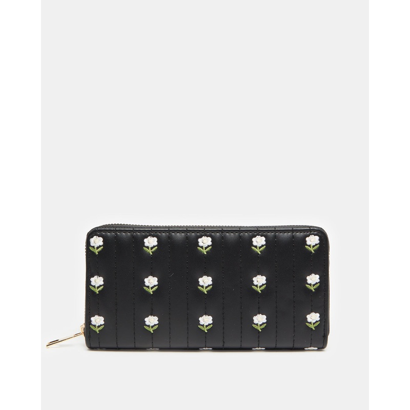 Women Black Embellished Purse