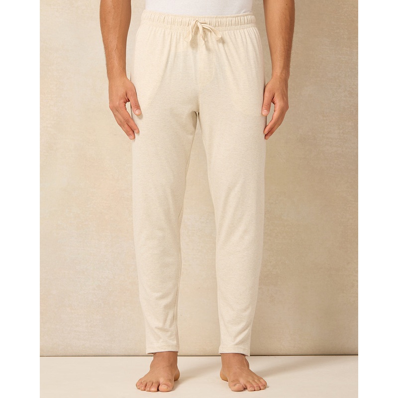 Men Ecru Pyjama Bottom|Small|Medium|Large|X-Large|XX-Large