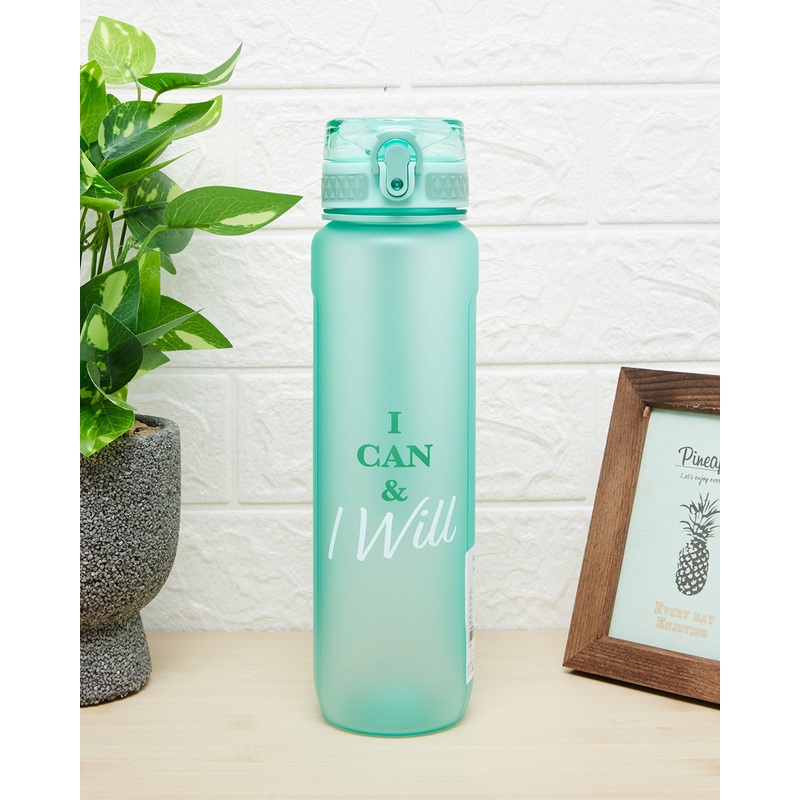 Green Printed Water Bottle (1000ml)