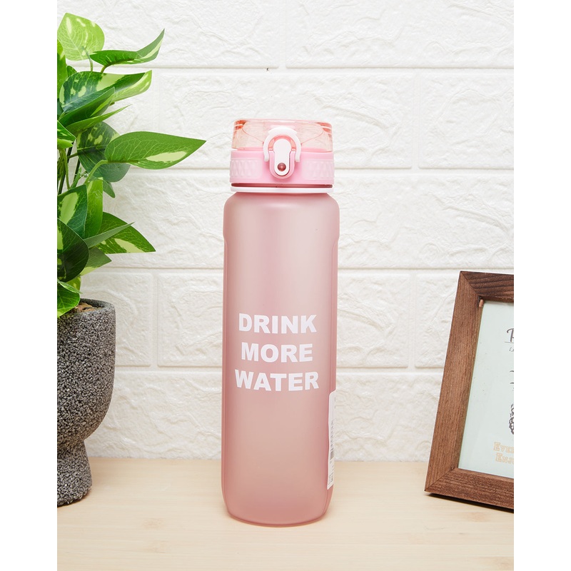 Pink Printed Water Bottle (900ml)