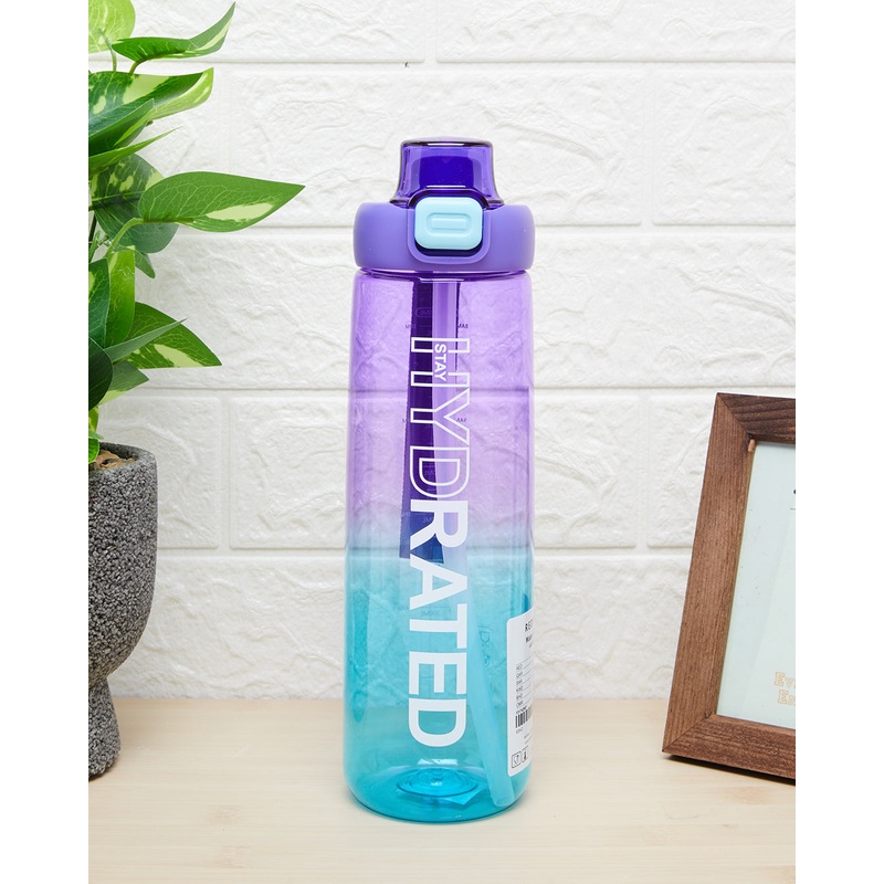 Purple Printed Water Bottle (880ml)