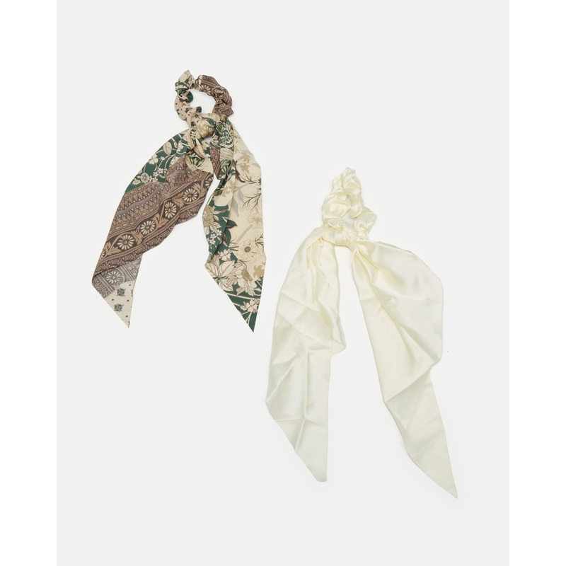 Women Assorted Scrunchy Set (2 Piece)