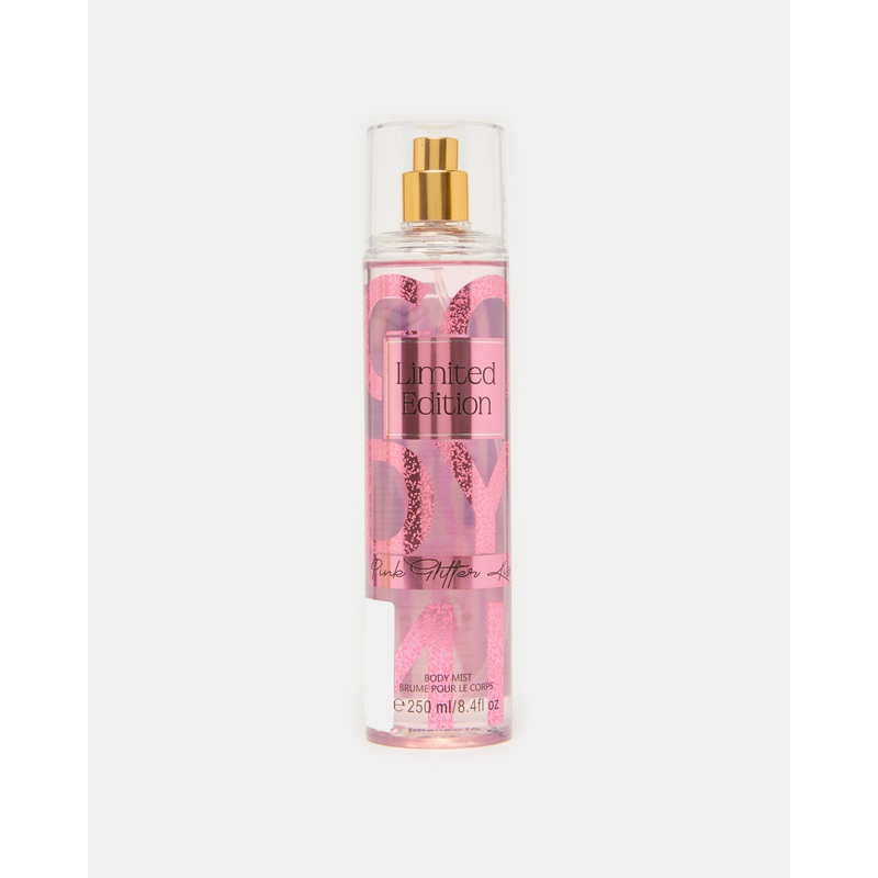 Women Pink Glitter Kiss Body Mist(250ml)