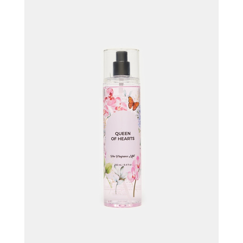 Women Pink Queen Of Hearts Body Mist (250ml)