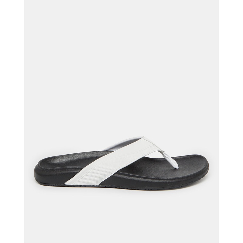 Men White Toe Post Sandal|EU40|EU41|EU42|EU43|EU44|EU45