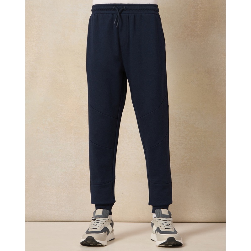 Senior Boys Navy Plain Active Pants