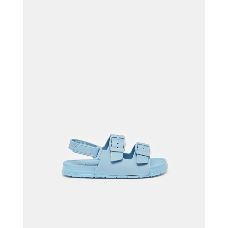 Boys Blue Moulded Strap Slide|EU22|EU23|EU24|EU25|EU26|EU27
