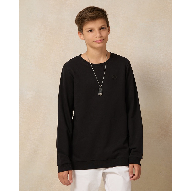 Senior Boys Black T-Shirt|8-9 Yrs (S)|9-10 Yrs (M)|11-12 Yrs (L)|13-14 Yrs (XL)|15-16 Yrs (XL)