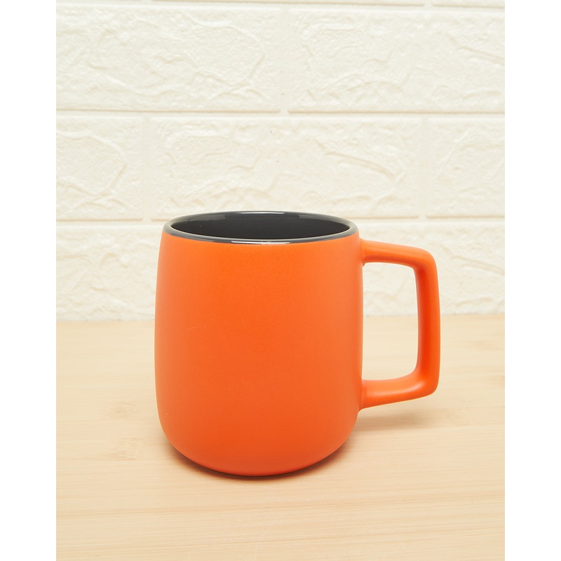 Orange Matt Finish Mug (450ml)