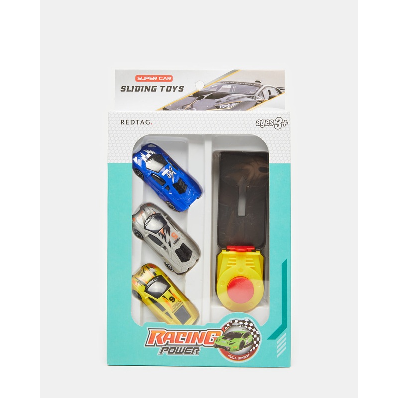 Assorted Launch Car Set (4 Pieces)