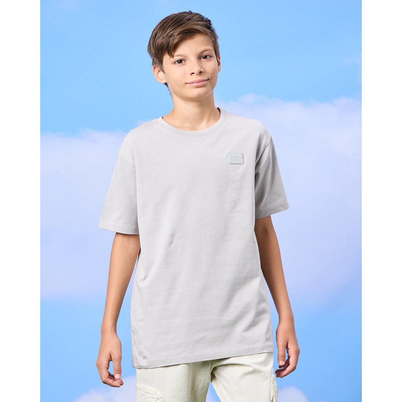 Senior Boys Grey Loose Fit T-shirt
