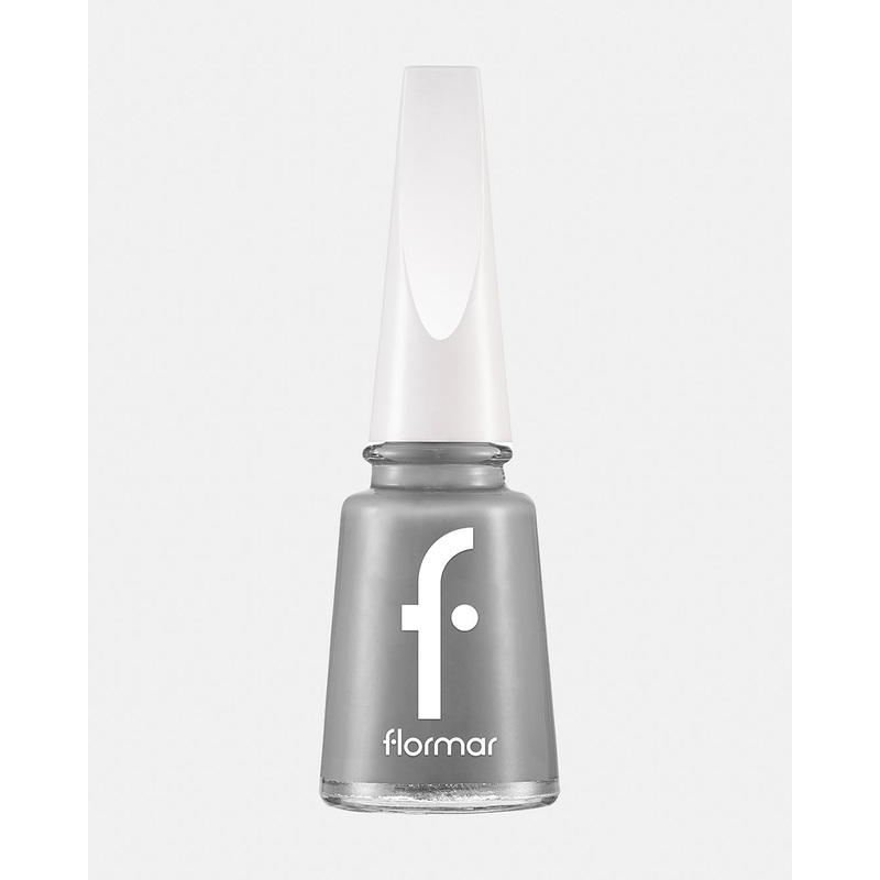Flormar Nail Polish Enamel – 417 Steel Gray