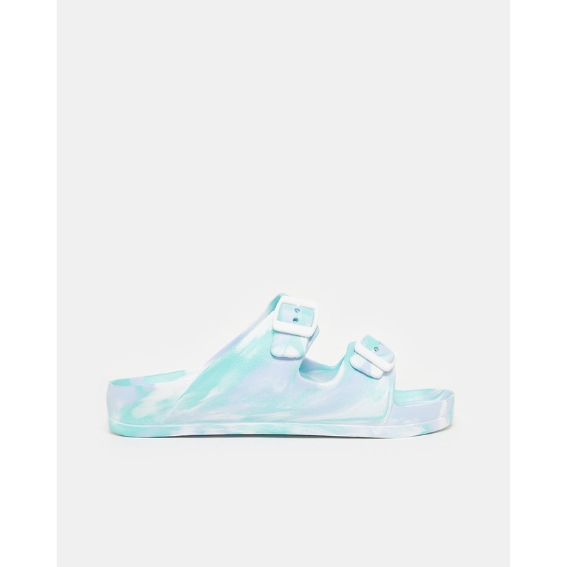 Women Assorted Buckle Trim Slide