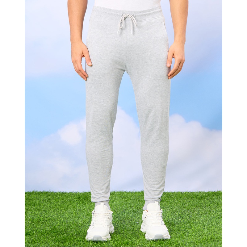 Men Grey Plain Active Pants|Small|Medium|Large|X-Large|XX-Large