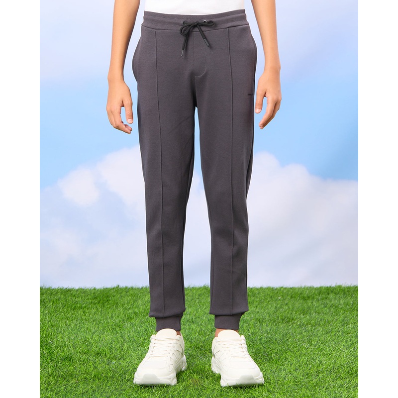 Senior Boys Charcoal Track Pants