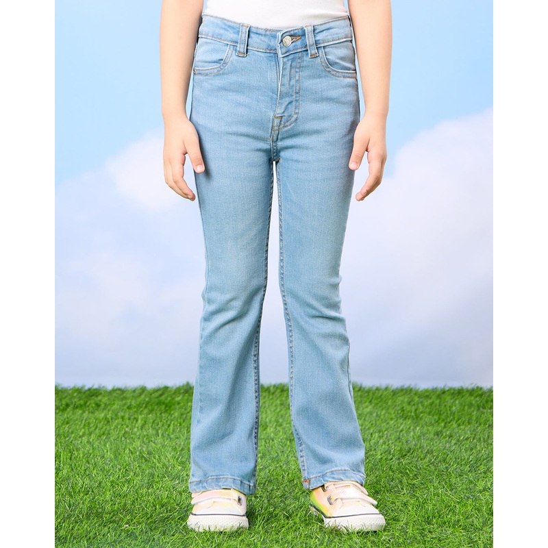 Girls Blue Flared Jeans|2-3 Years|3-4 Years|5-6 Years|7-8 Years