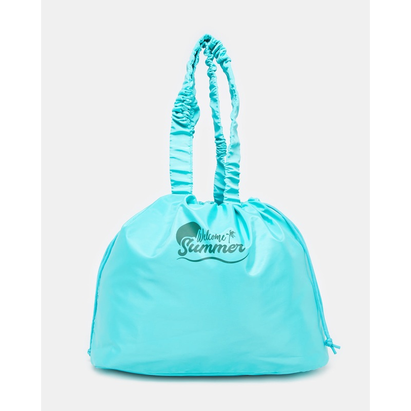 Women Mint Summer Beach Bag