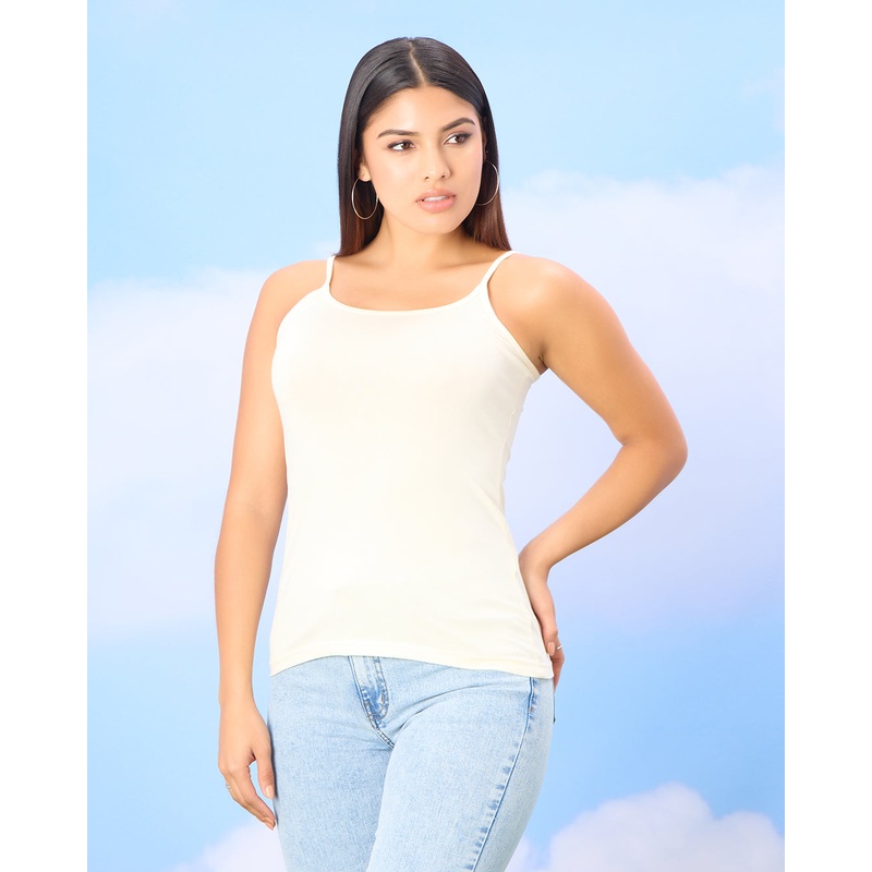 Women Beige Solid Vest|UK10|UK12|UK14|UK16|UK18