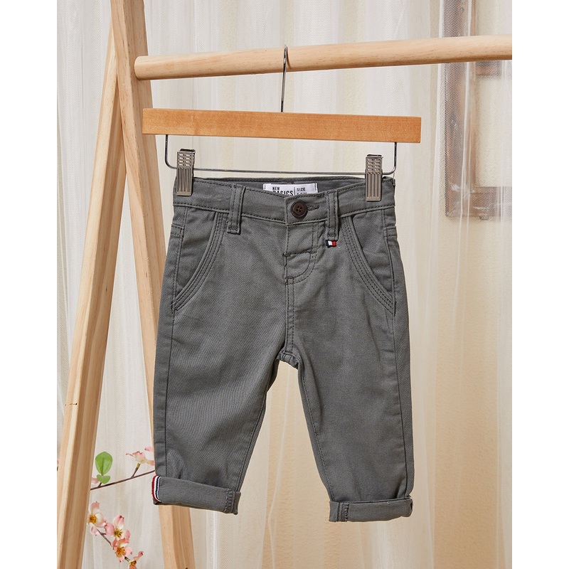Infant Boys Grey Basic Casual Trousers