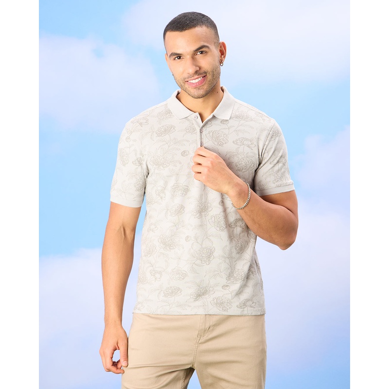 Men Grey Polo Shirt|Small|Medium|Large|X-Large|XX-Large