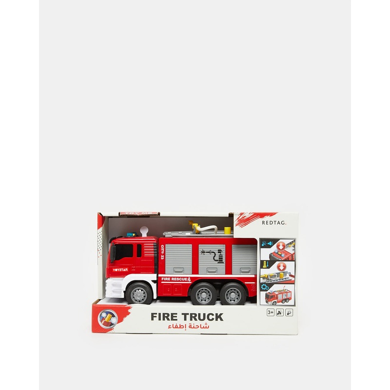 Red 1:14 Scale City Fire Engine Truck