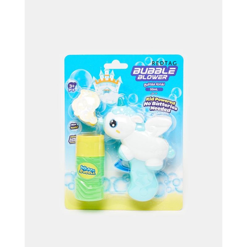 Assorted Unicorn Bubble Shooter With Soap Bubble