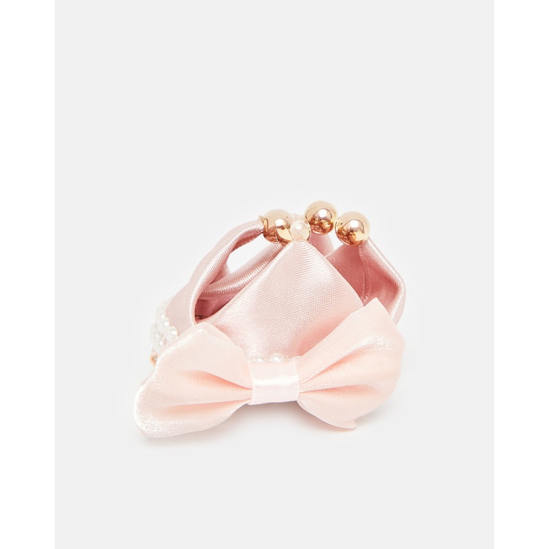 Girls Pink Embellished Hairclip