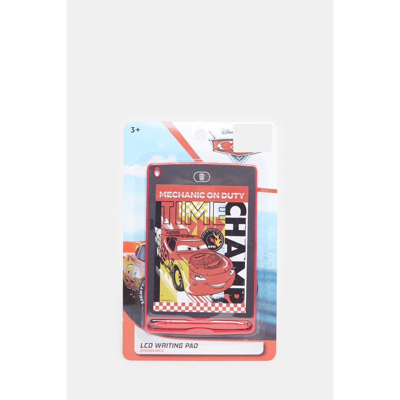 Red Cars Lcd Writing Pad