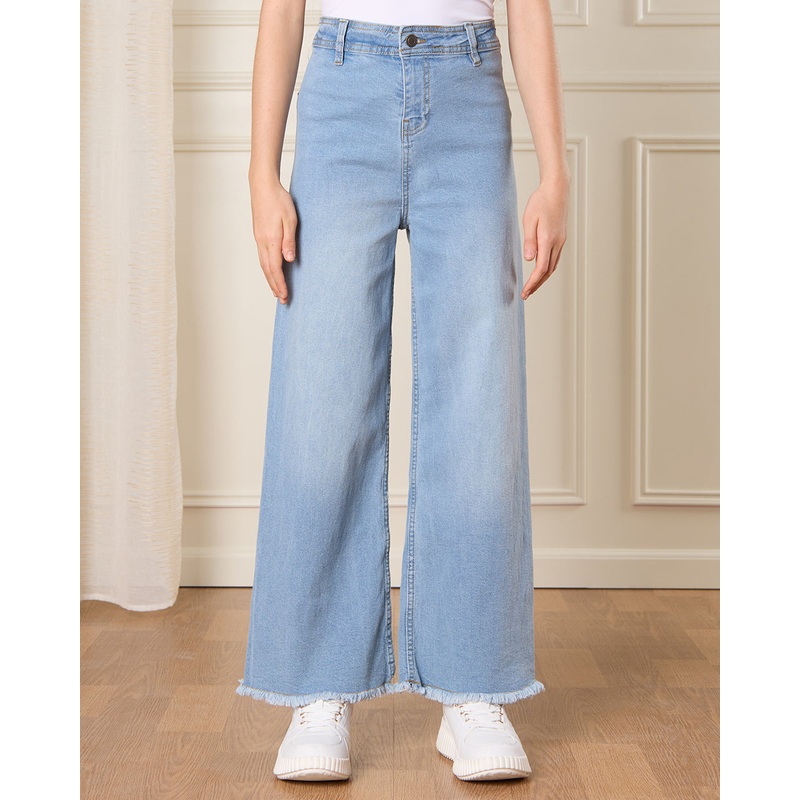 Senior Girls Blue Marine Jeans