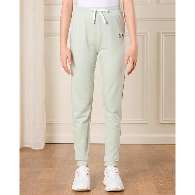 Senior Girls Green Active Pants